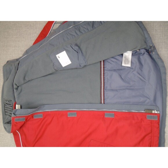 Vintage Nike Jacket Men's Small Polyester & Fleece Red - Picture 10 of 16